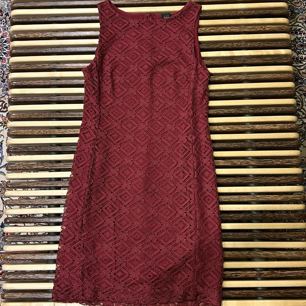 NWT Saks Fifth Avenue Black Label Lined Dress - Size 8